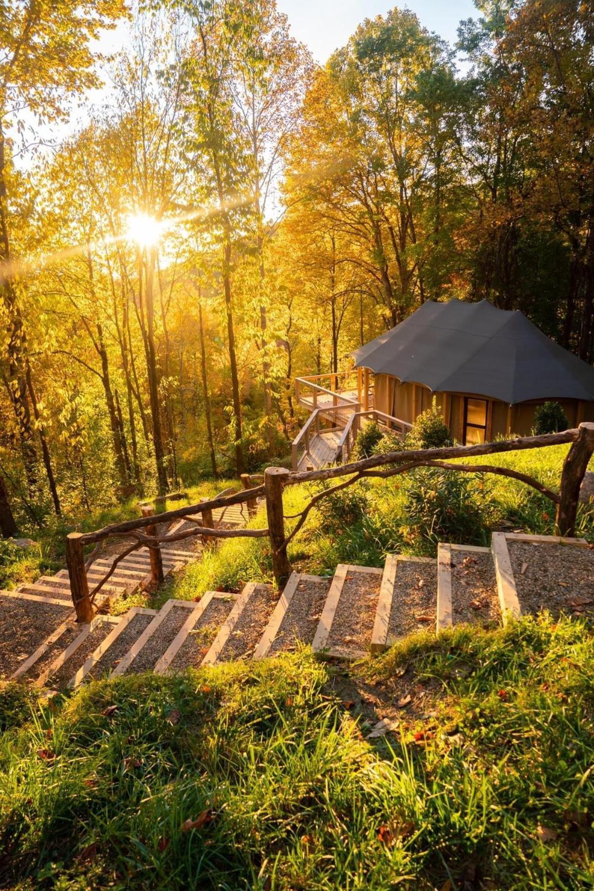 Hotel Elk & Embers Mountain Hideaway Waynesville Exterior foto